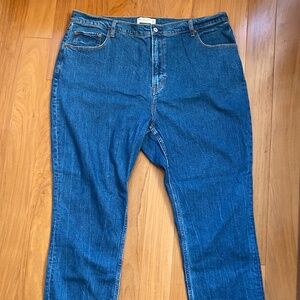 Abercrombie 90’s slim straight ultra high-rise curve love jeans 20R